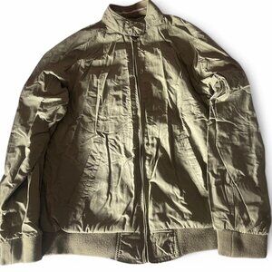 Light Olive / Tan Bomber Jacket